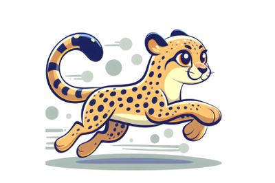 running cheetah