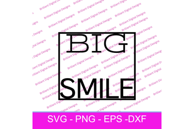 BIG SMILE SVG
