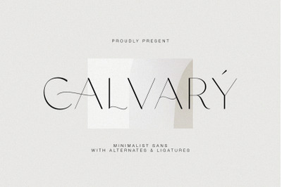 Calvary - Luxury Light Sans