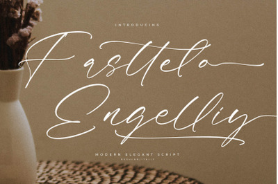 Fasttelo Engelliy - Modern Elegant Script