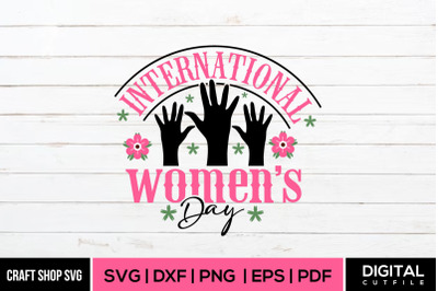 international womens day svg, 8th march SVG