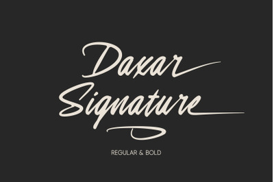 Daxar Signature
