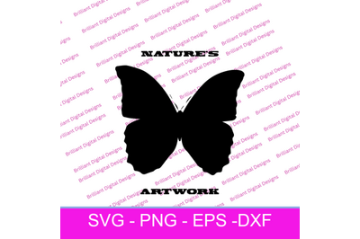 BUTTERFLY  NATURE&#039;S ARTWORK SVG