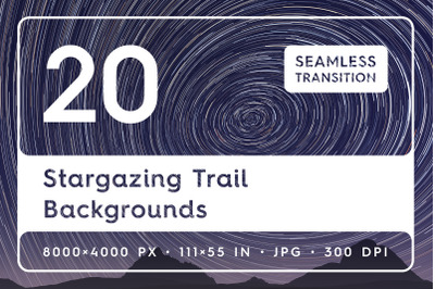 20 Stargazing Trail Backgrounds