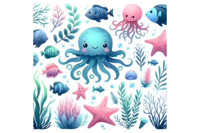 Deep sea creatures