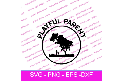 CIRCLE ICON FATHER  PLAYFUL PARENT SVG