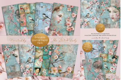 Spring Blossoms Decoupage Sheet Set