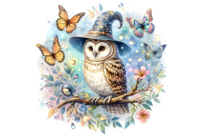 The owl in the magic