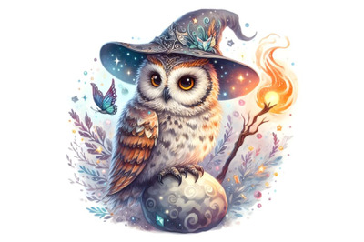 The owl in the magic