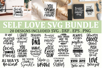 Self Love SVG Bundle