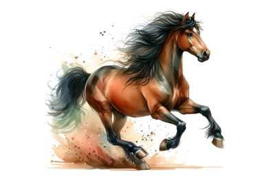 A Galloping Horse