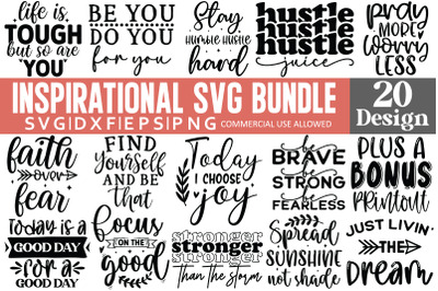 Inspirational SVG Bundle
