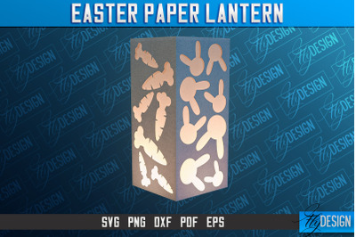 Easter Paper Lantern | 3D Lantern Paper Cut | Night Lights