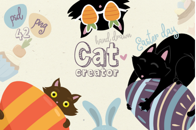 Cat Creator - Easter day