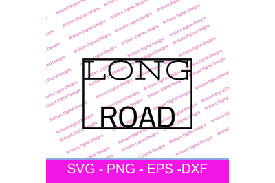 LONG ROAD SVG