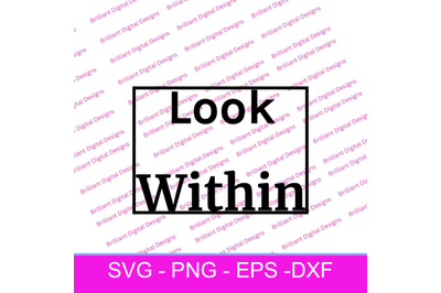 LOOK WITHIN SVG