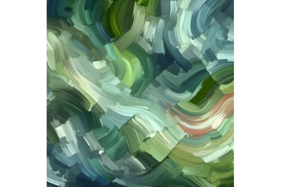 Oil paint texture, abstract green background