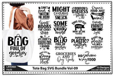 Tote Bag SVG Bundle Vol-09
