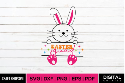 Easter Squad, Easter SVG Cut File