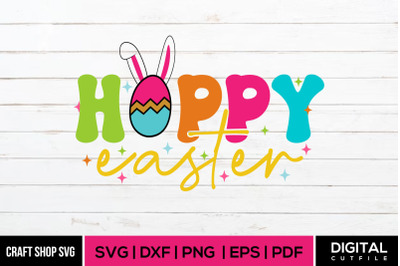 Happy Easter, Easter SVG Cut File