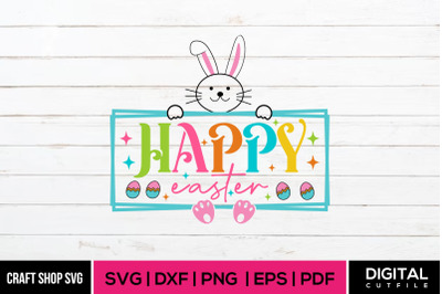 Happy Easter, Easter SVG Cut Files