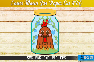 &nbsp;Easter Mason Jar SVG | Kitchen Design | SVG File