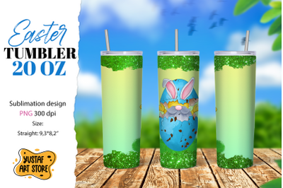 Easter tumbler sublimation. Cute easter gnome tumbler wrap