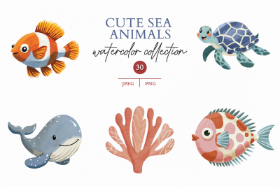 Cute Sea Animals