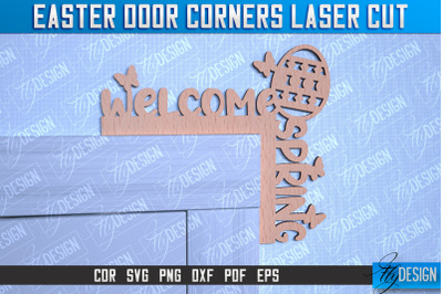 Easter Door Corners | Door Corners Design | CNC File