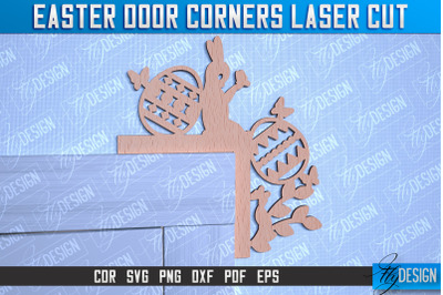 Easter Door Corners | Door Corners Design | CNC File