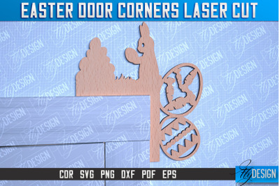 Easter Door Corners | Door Corners Design | CNC File