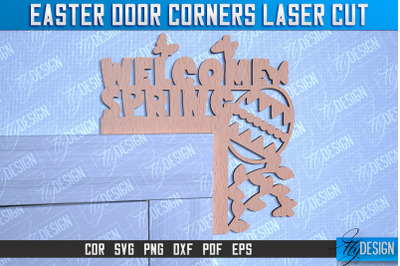 Easter Door Corners | Door Corners Design | CNC File