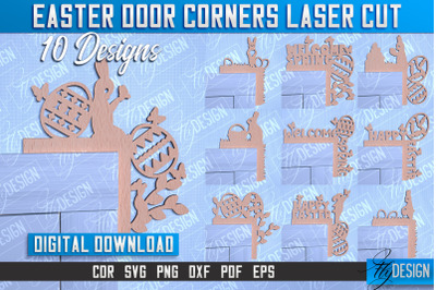 Easter Door Corners | Door Corners Design | CNC File