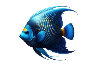 Bluering Angelfish fish