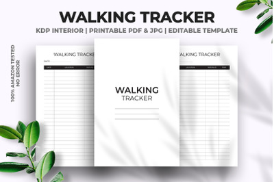 Walking Tracker KDP Interior