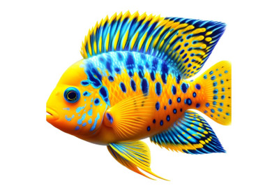 Electric yellow cichlid