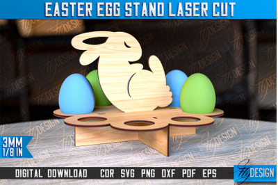 Easter Egg Stand | Egg Stand Laser Cut | CNC File