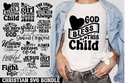 Christian SVG Bundle, Jesus Svg