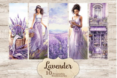 Lavender Bookmarks | Spring Bookmarks