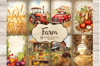 Farm Junk Journal Pages | Countryside Printable