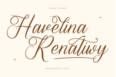 Havelina Renatiwy - Modern Beauty Script