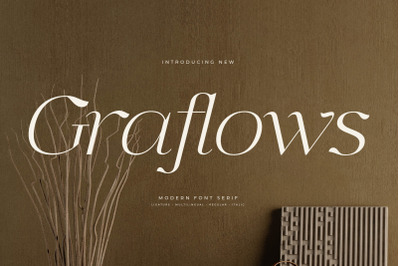Graflows - Modern Font Serif