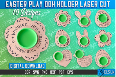 Easter Alphabet Laser Cut | Easter Design | CNC Files