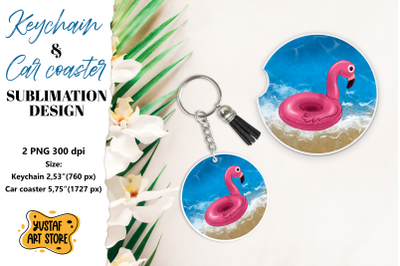 Cruise Keychain sublimation. Cruise Car coaster sublimation.