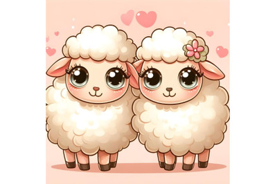 Cute sheep