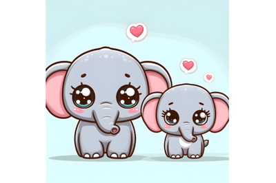 Cute elephant