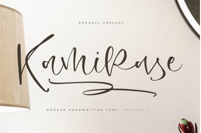 Kamikase - Modern Handwritten Font