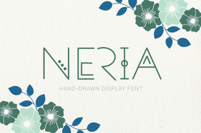 Neria | Ornate Display Font