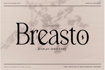 Breasto - Display Serif