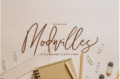 Modwilles - Handwritten Signature